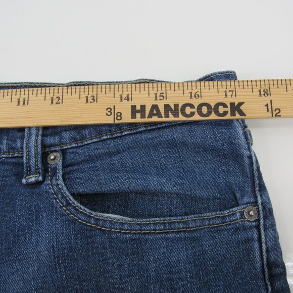 Levi Strauss & Co 505 Red Tab Men's Blue Jeans WPL423 Straight Leg 34X28 - Picture 5 of 9